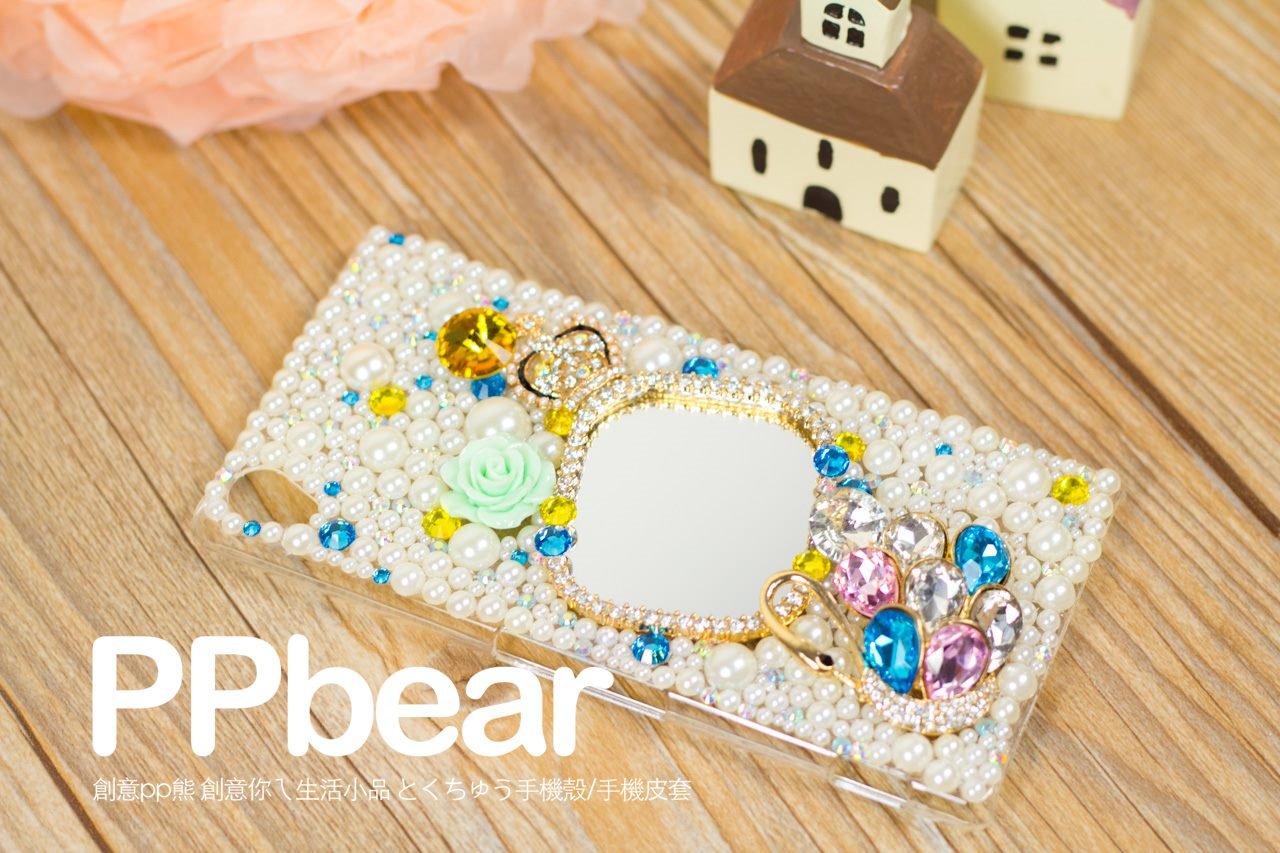 手作水鑽-皇冠魔鏡款客製化手機殼:圖片 3
