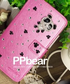 圓仔   金屬皮套 掀蓋手機殼皮套