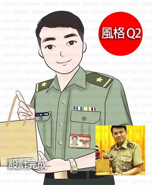 Q版-照片卡通化Q版可愛風格 Q2