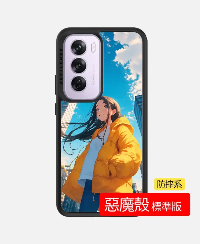 OPPO LITE版惡魔殼防摔手機殼 透明防摔手機殼
