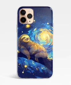 星夜樹懶手機殼設計款客製化訂製cute072