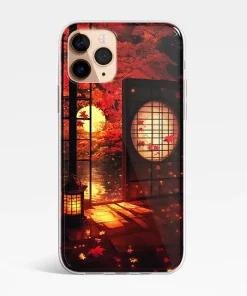 L054設計款客製化訂製秋天楓葉手機殼