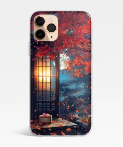 L055設計款客製化訂製秋天楓葉手機殼