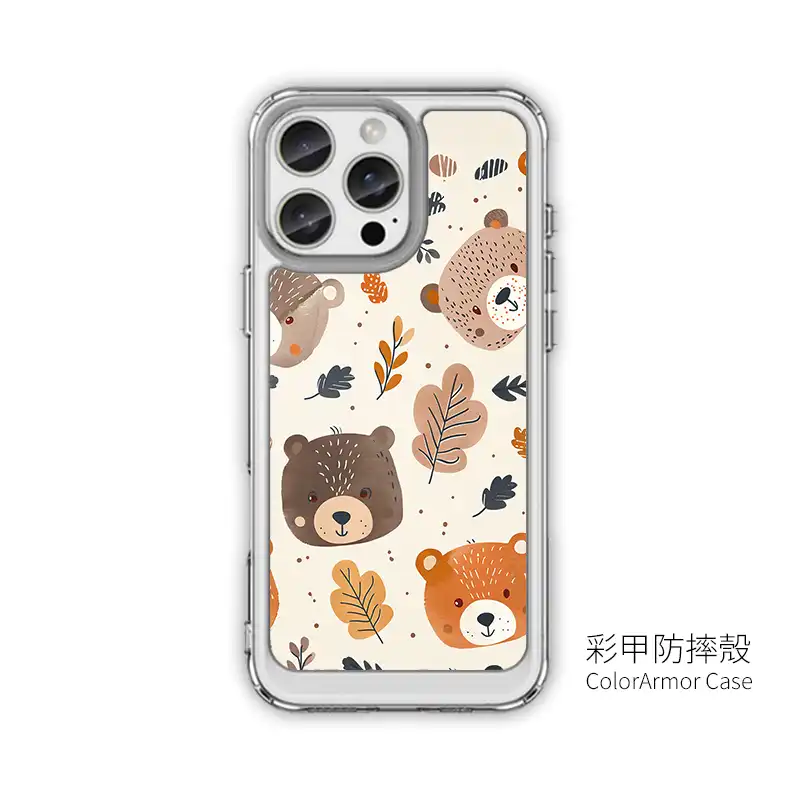 森林萌熊派對 客製化手機殼 三星手機殼 cute128