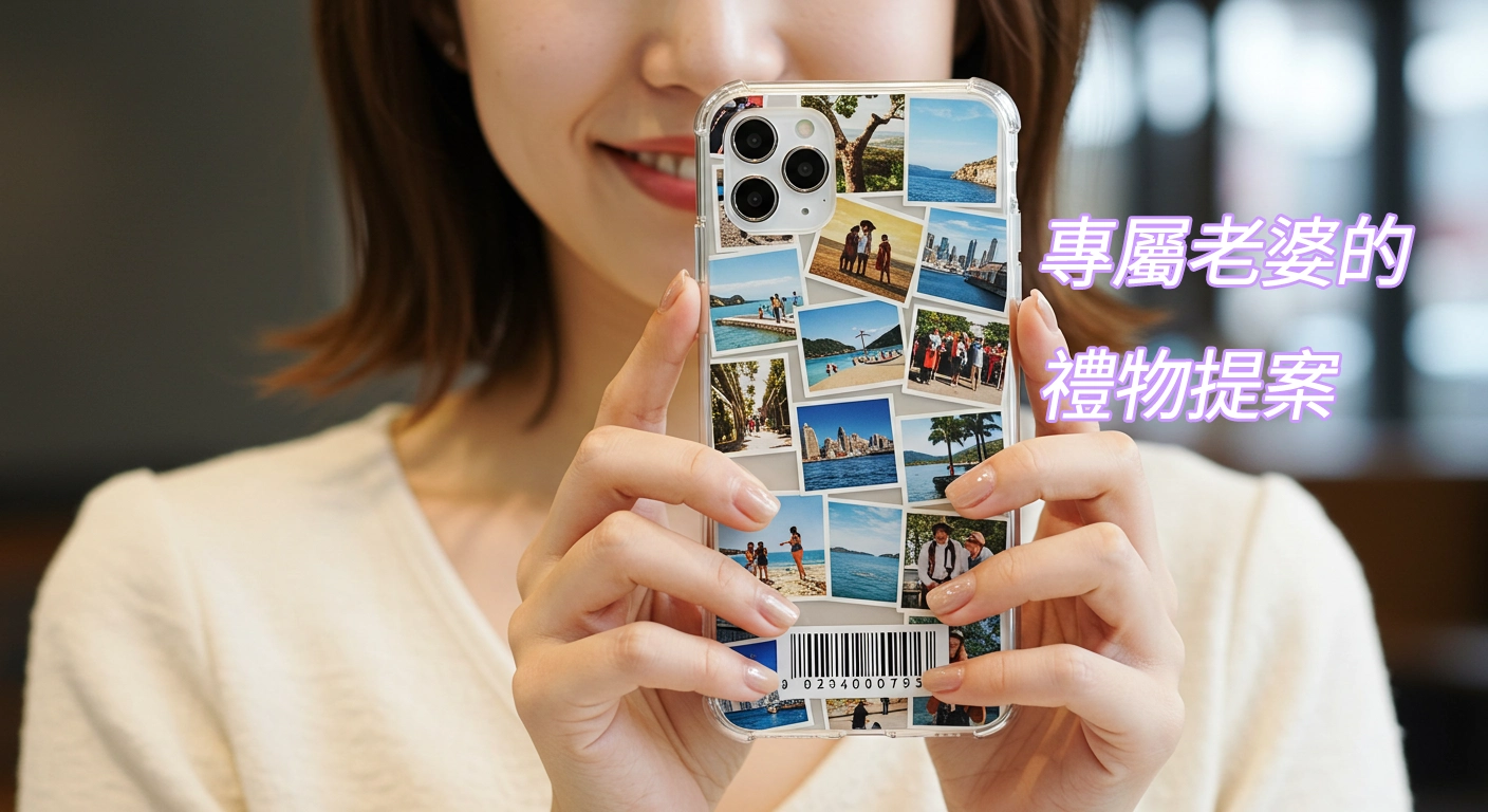 客製化手機殼送老婆的設計